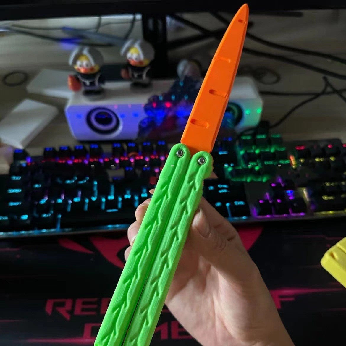 3D Printing Telescopic Sword Handmade Toys